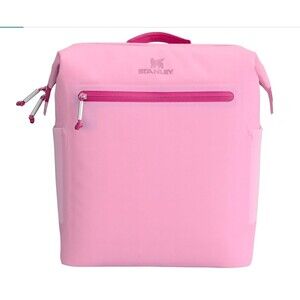Stanley All Day Madeleine Backpack Soft Cooler Peony 20 Can Insulated New 14.8
